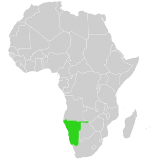 Lage Afrika Namibia